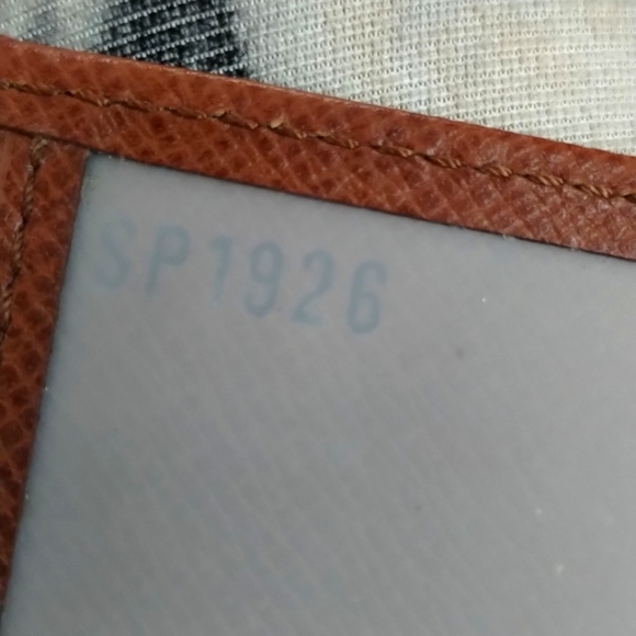 LOUIS VUITTON LEATHER BI-FOLD CARD/PHOTO HOLDER POCKET ORGANIZER ~ AUTHENTIC - Picture 13 of 14